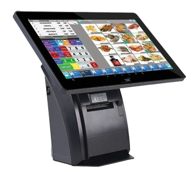 Sistema POS touch 3I con stampante integrata